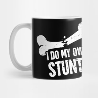 Stunts - Funny Broken Wrist Get Well Soon Gift Mug
